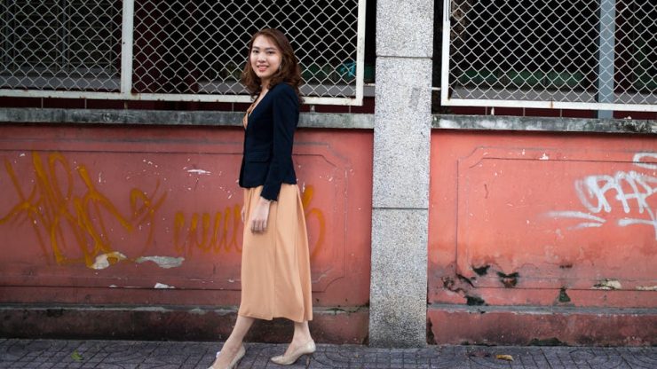 連身長裙：輕鬆打造優雅造型的步驟指南